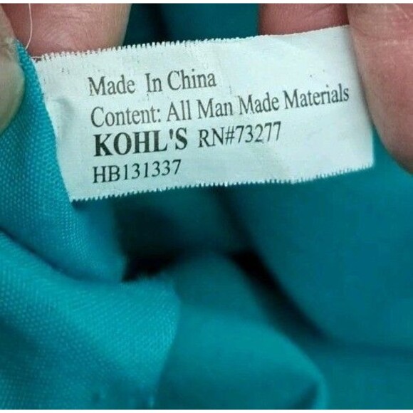 Apt 9 Turquoise Janet Tote Bag 13" X 12.25" Roomy Double Handles - Picture 12 of 12